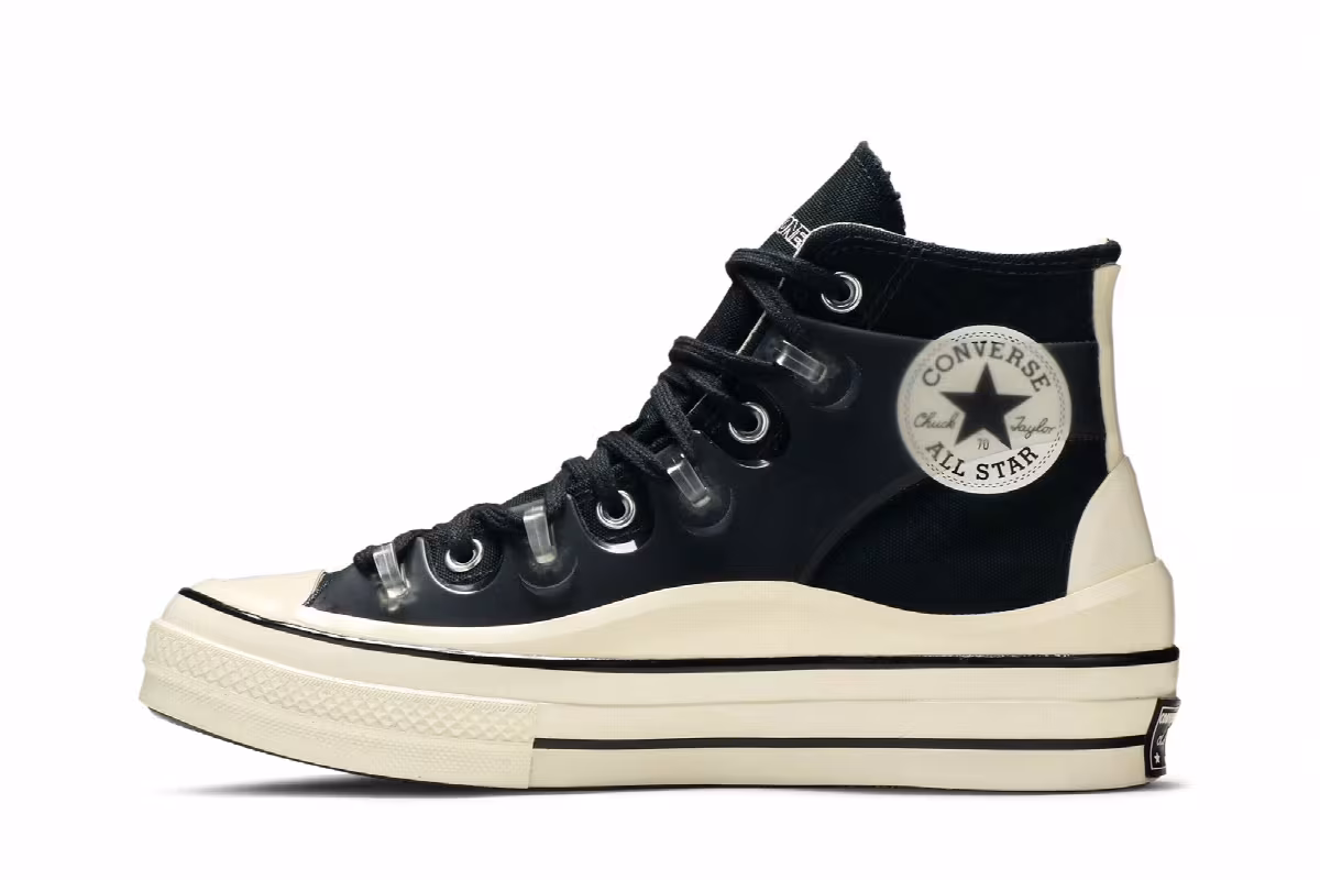 Kim Jones x Converse Chuck 70 High Black, view 4