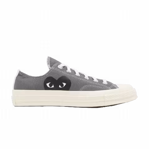 Comme des Garçons PLAY x Converse Chuck 70 Low 'Steel Gray'