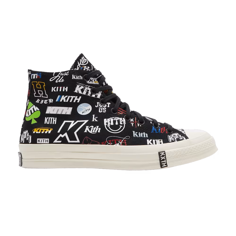 Kith x Converse Chuck 70 High 10th Anniversary - Black