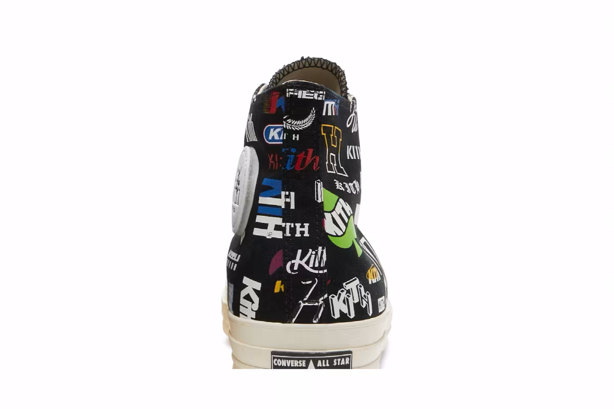 Kith x Converse Chuck 70 High 10th Anniversary - Black, view 8