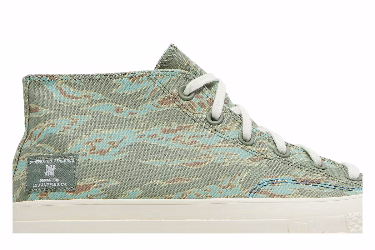 Undefeated x Converse Half Chuck 70 Mid Tiger Camo Print, view 3