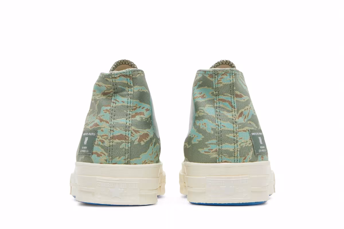 Undefeated x Converse Half Chuck 70 Mid Tiger Camo Print, view 7