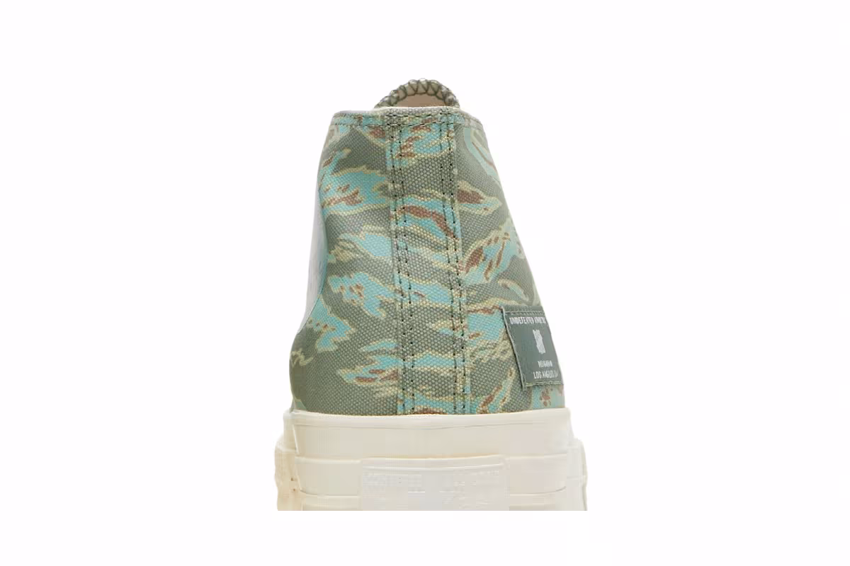 Undefeated x Converse Half Chuck 70 Mid Tiger Camo Print, view 8