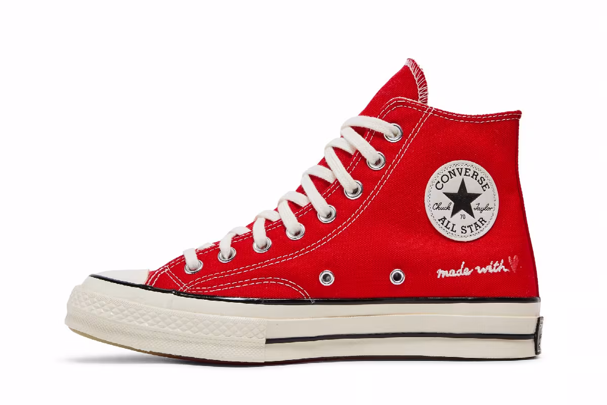 Converse Chuck 70 High Valentine's Day - Black, view 4