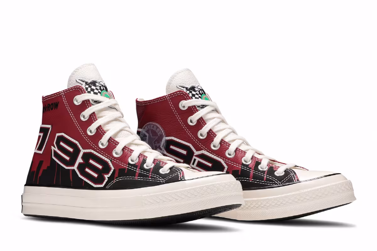 Chinatown Market x Converse Chuck 70 High Bulls Championship Jacket, view 9