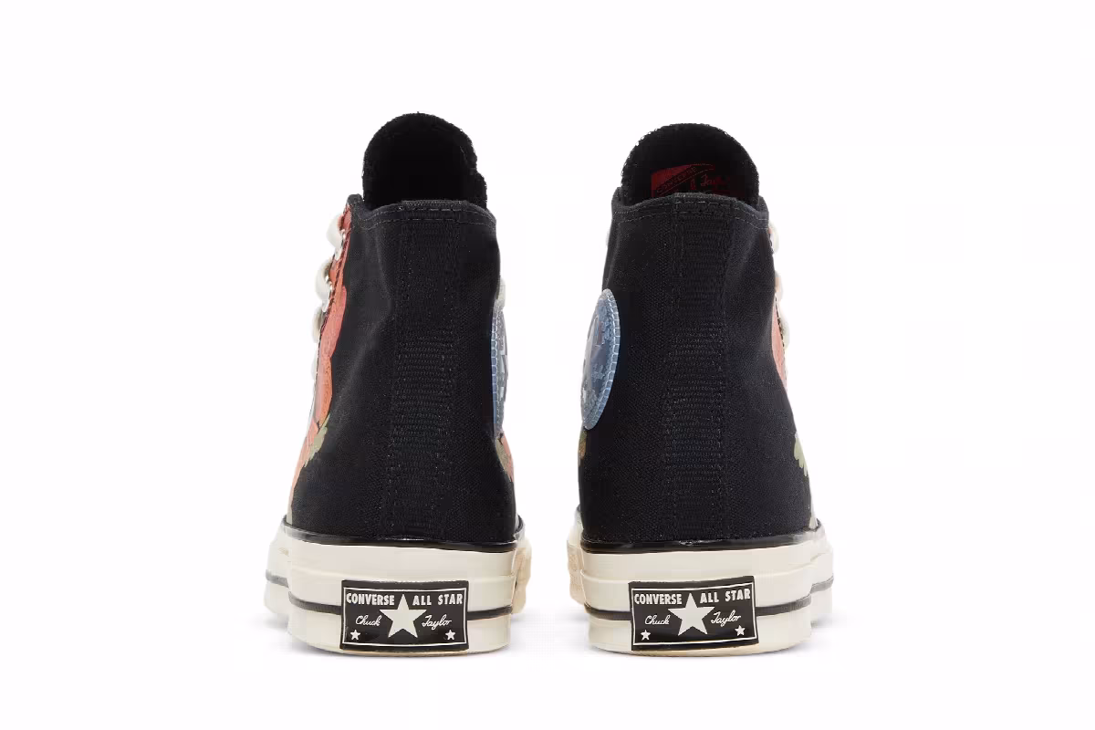 Converse Chuck 70 High Dia de los Muertos - Black, view 7