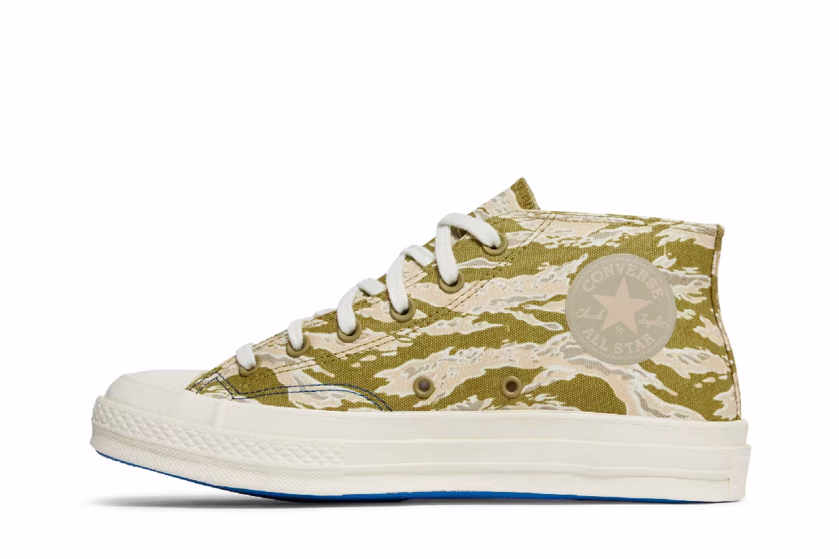 Undefeated x Converse Chuck 70 Mid Tiger Camo - Desert, view 4