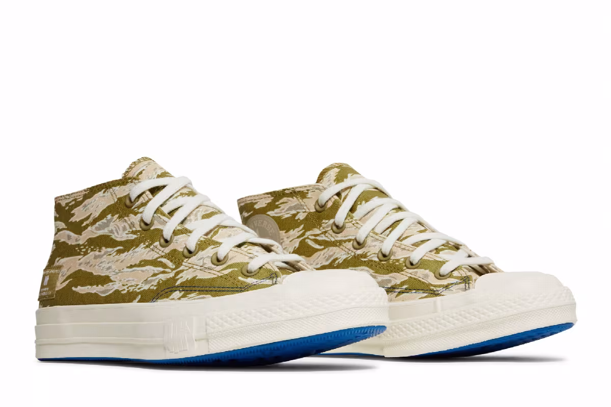 Undefeated x Converse Chuck 70 Mid Tiger Camo - Desert, view 9