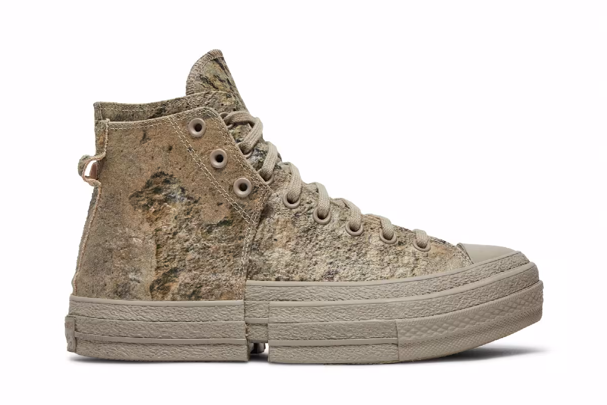 Feng Chen Wang x Converse Chuck 70 2-in-1 High 2-in-1 - Concrete Grey, view 2