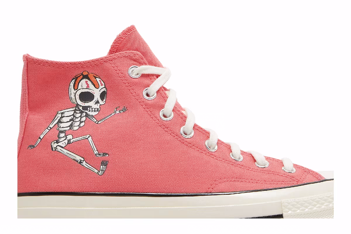 Converse Chuck 70 High Dia de los Muertos - Pink, view 3