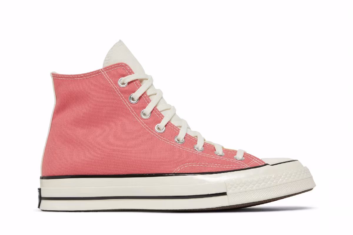 Converse Chuck 70 High Saturn Gold Pink Salt, view 2