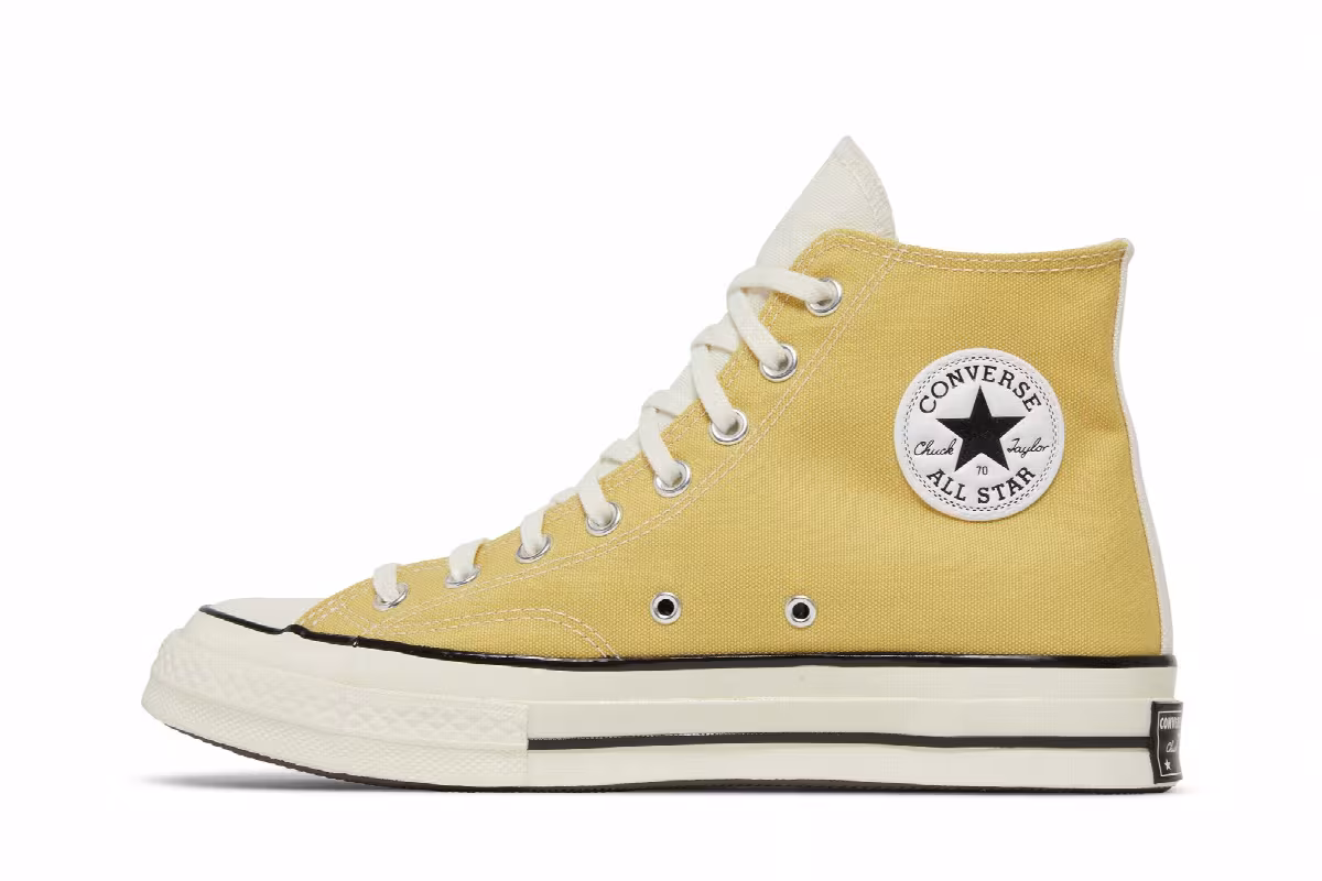 Converse Chuck 70 High Saturn Gold Pink Salt, view 4