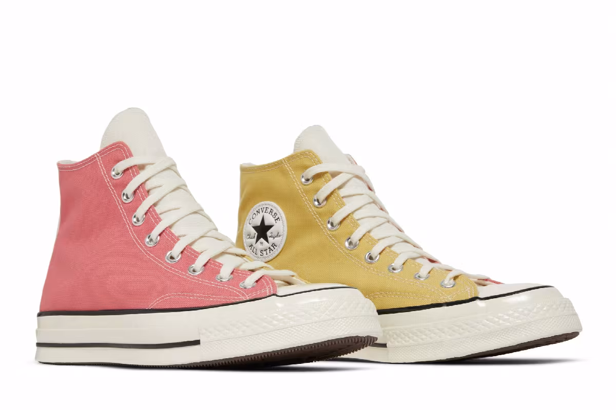 Converse Chuck 70 High Saturn Gold Pink Salt, view 9