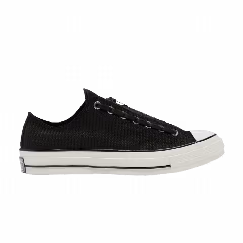 Converse Chuck 70 Zip Low 'Embossed Suede - Black Egret'