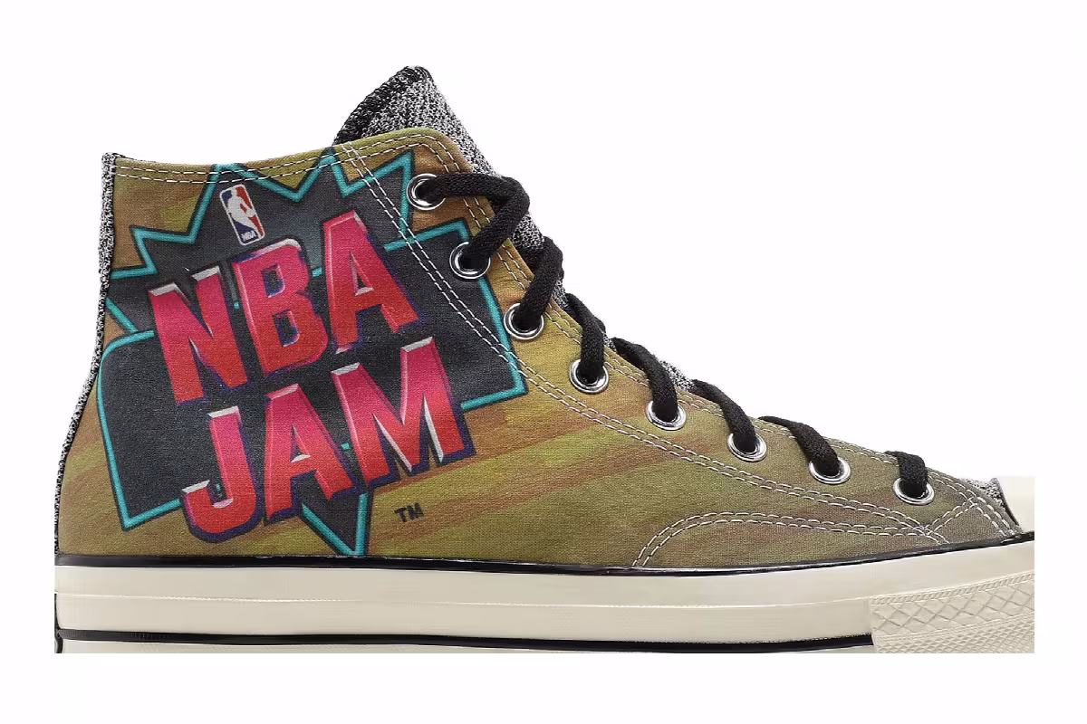 NBA Jam x Converse Chuck 70 High Hardwood Floor, view 3