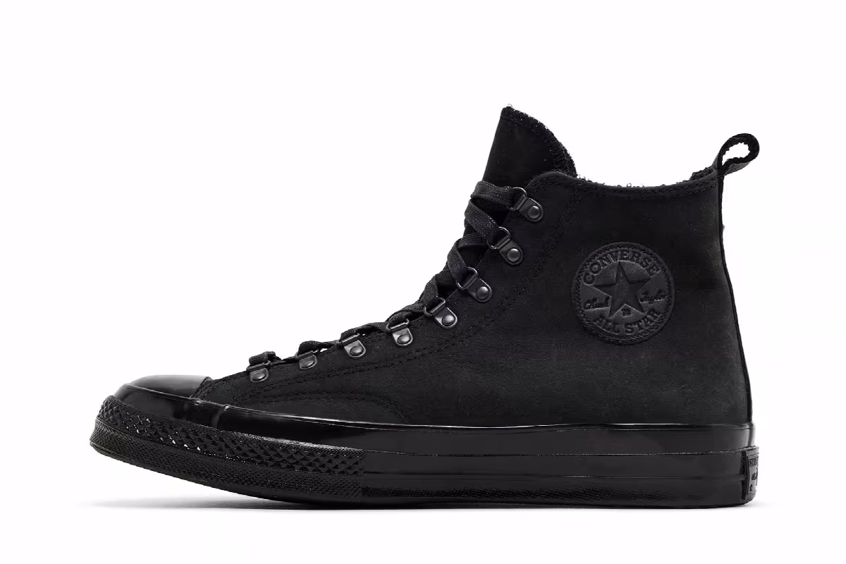 Converse Chuck 70 High Black Monochrome, view 4