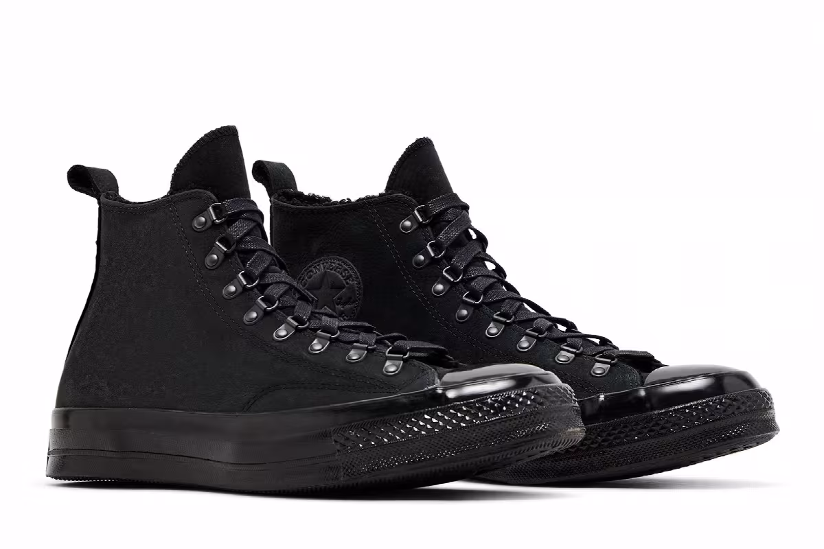 Converse Chuck 70 High Black Monochrome, view 9