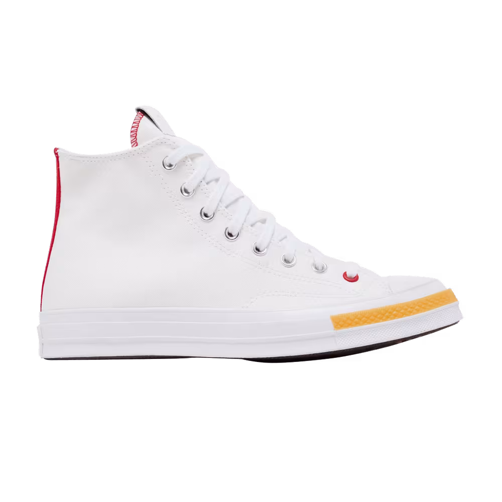 CLOT x Converse Chuck 70 High White