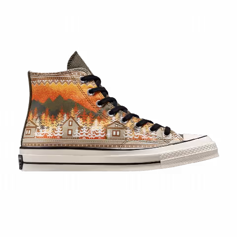 Converse Chuck 70 High 'Holiday Sweater - Orange'