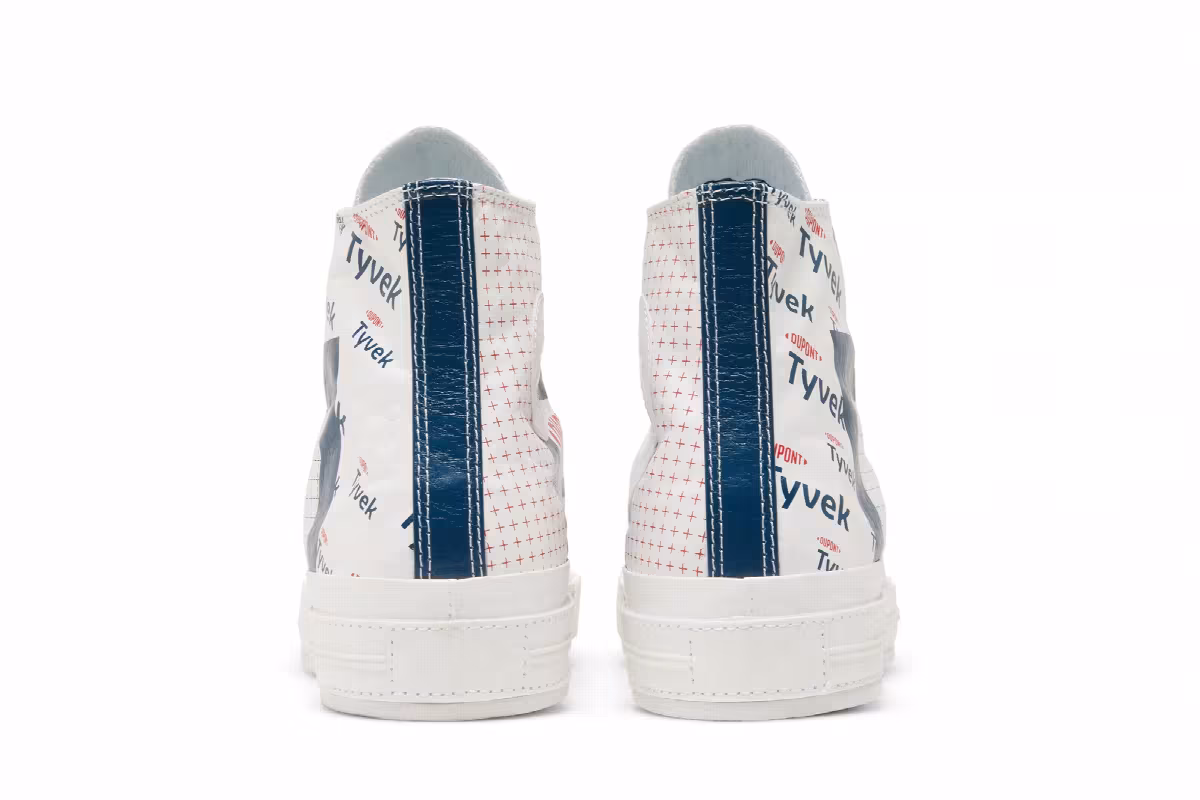 DuPont Tyvek x Converse Chuck 70 High White Princess Blue, view 7