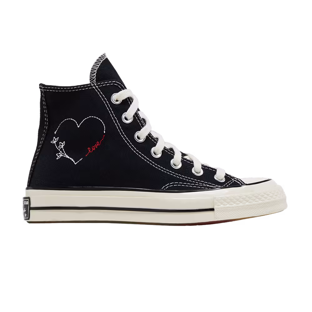 Converse Chuck 70 High Valentine's Day - Black
