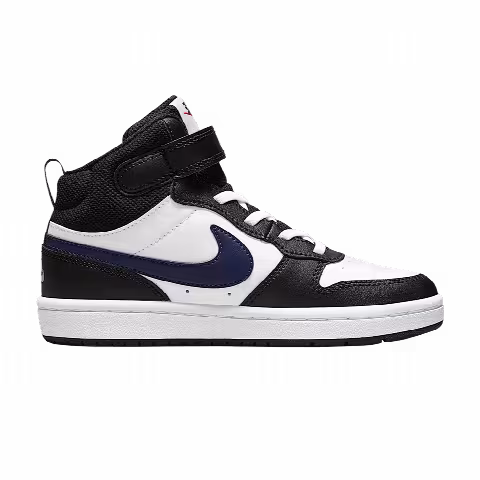 Nike Court Borough Mid 2 PS 'White Black'