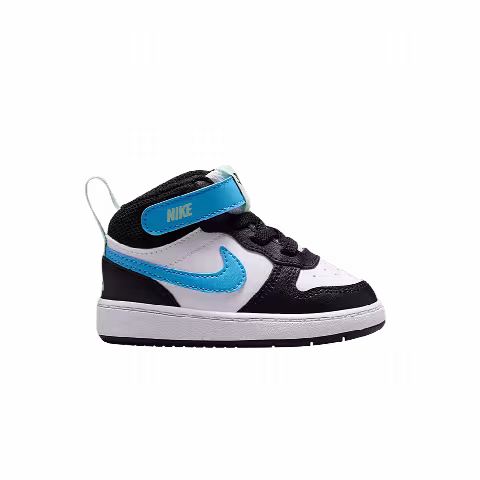 Nike Court Borough Mid 2 TD 'White Black Arctic Green'