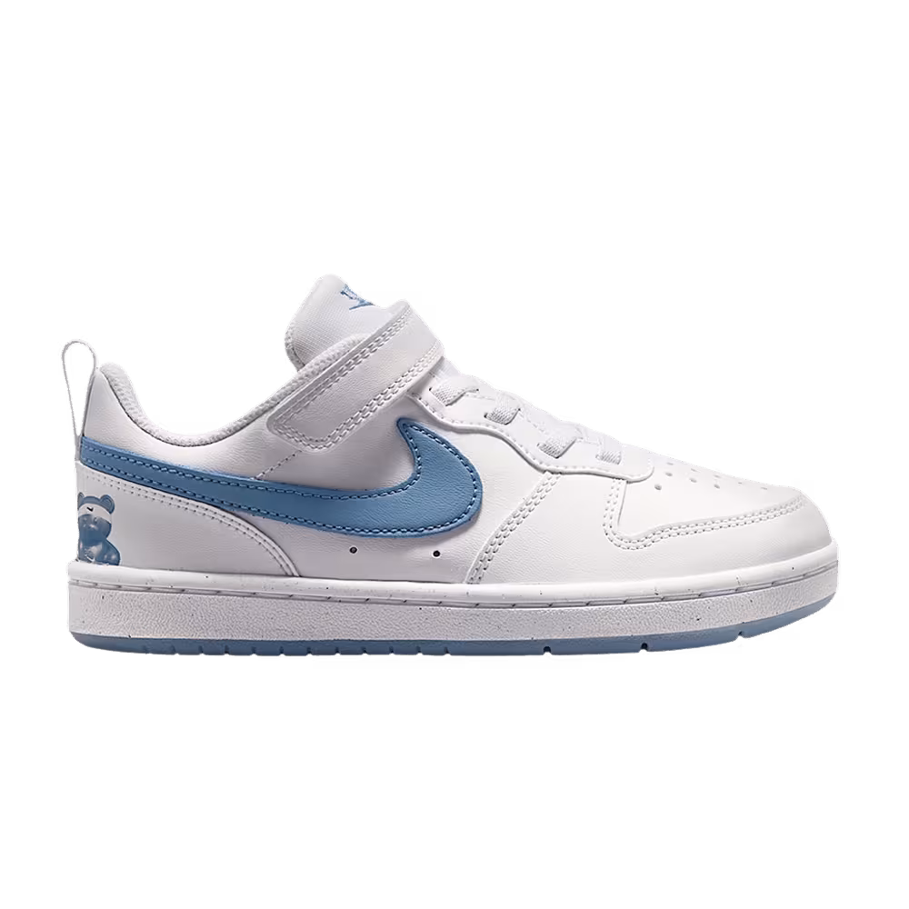 Nike Court Borough Low PS White Work Blue