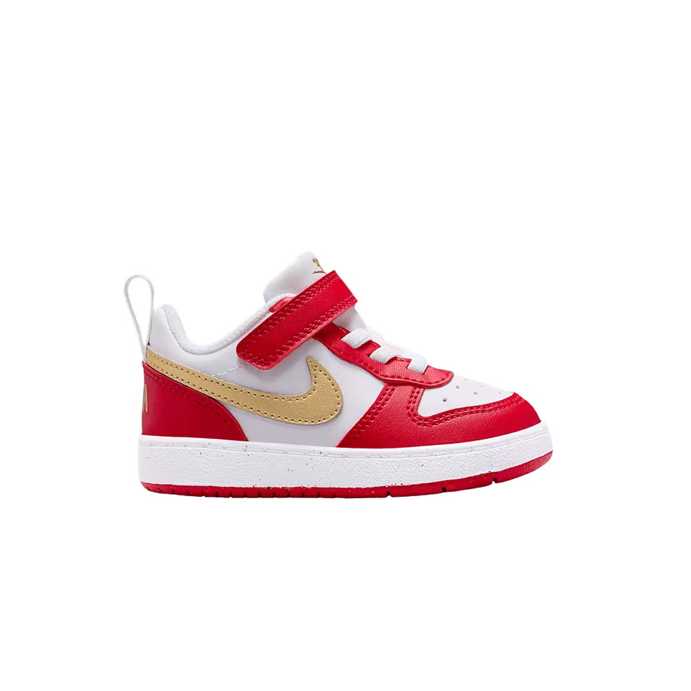 Nike Court Borough Low Recraft TD White University Red