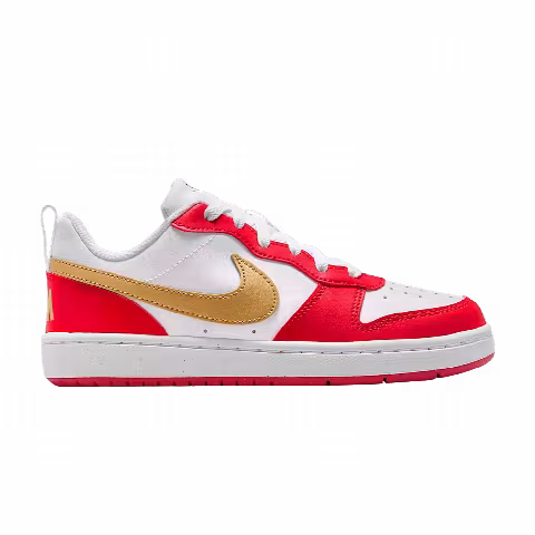 Nike Court Borough Low Recraft GS 'White University Red'