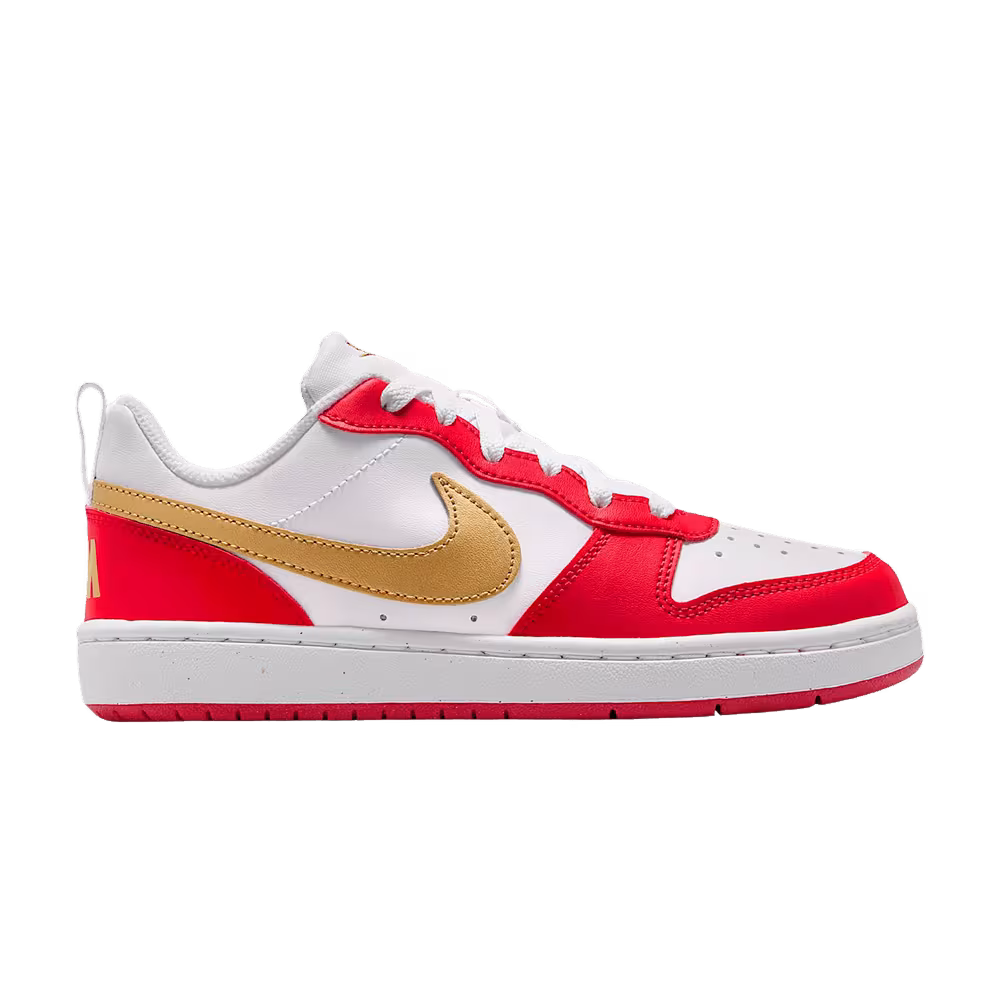 Nike Court Borough Low Recraft GS White University Red