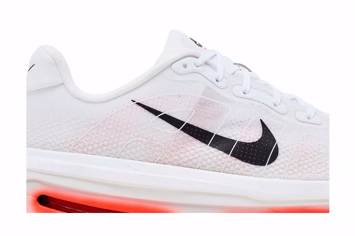 Nike Vomero Premium White Bright Crimson, view 3