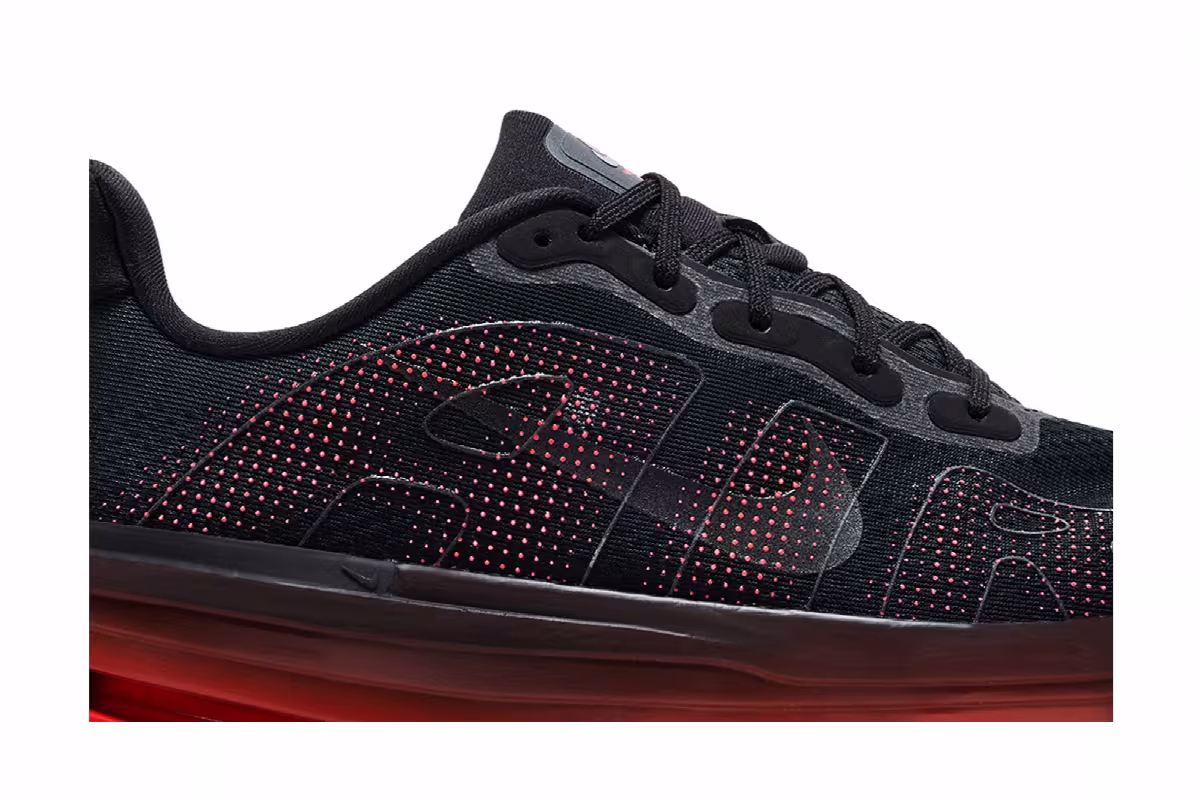 Nike Vomero Premium Black Bright Crimson, view 3