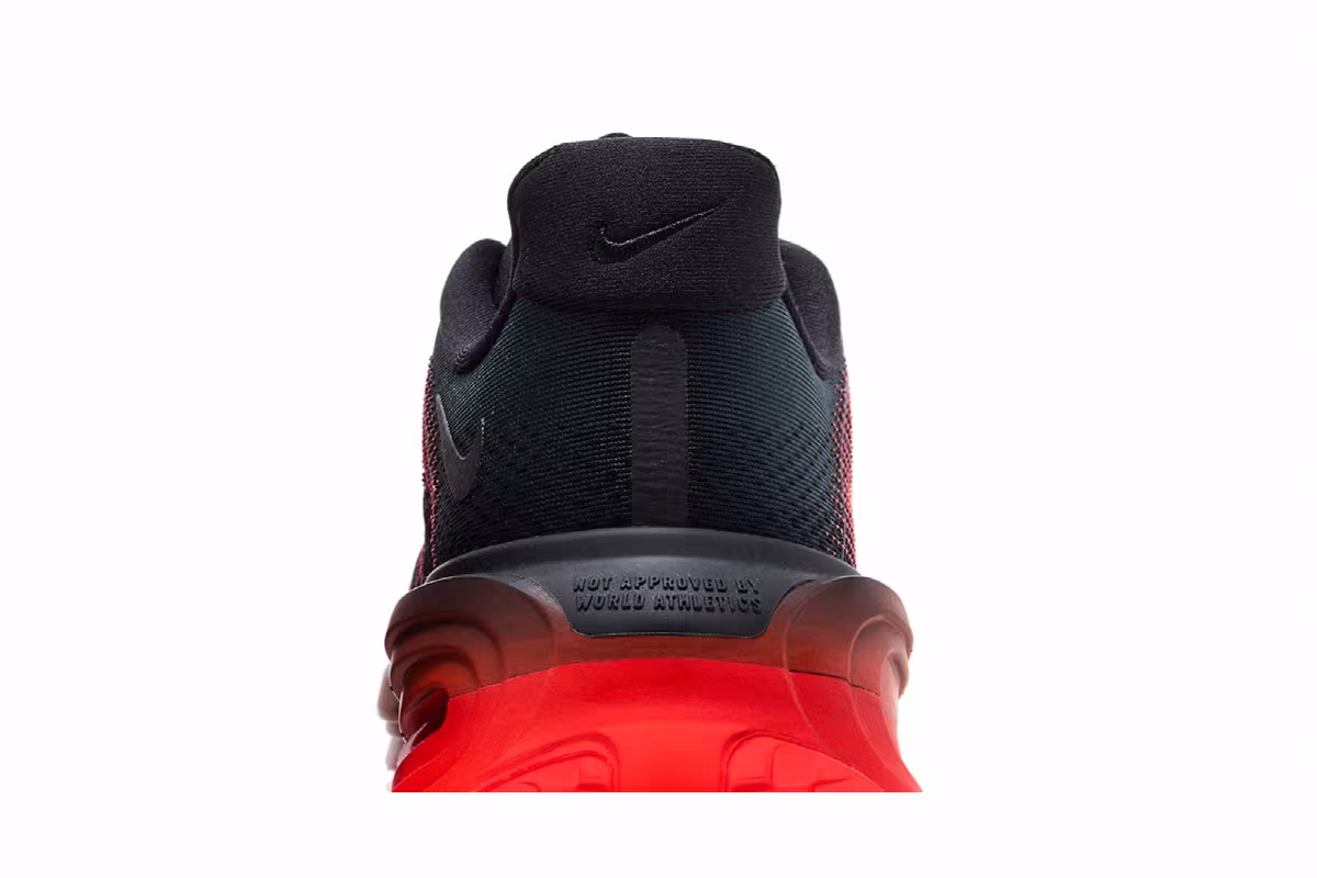 Nike Vomero Premium Black Bright Crimson, view 8