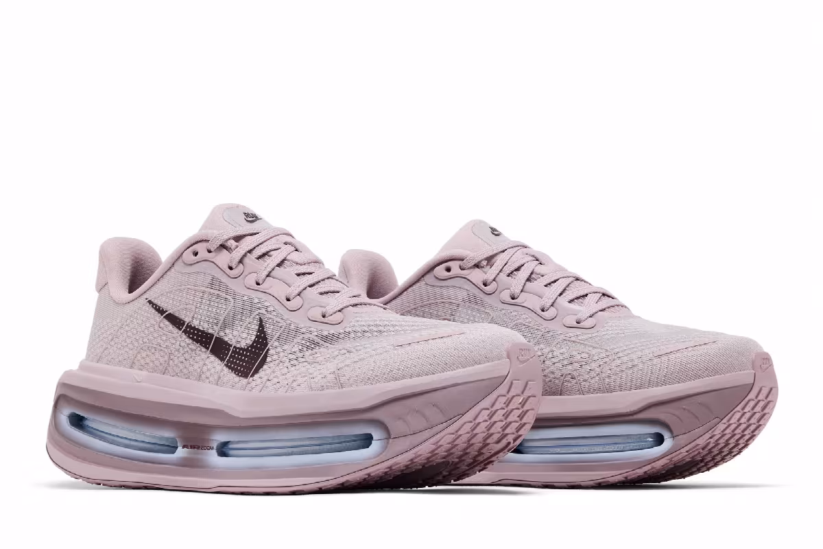 Nike Women's Vomero Premium Particle Rose Burgundy, view 9