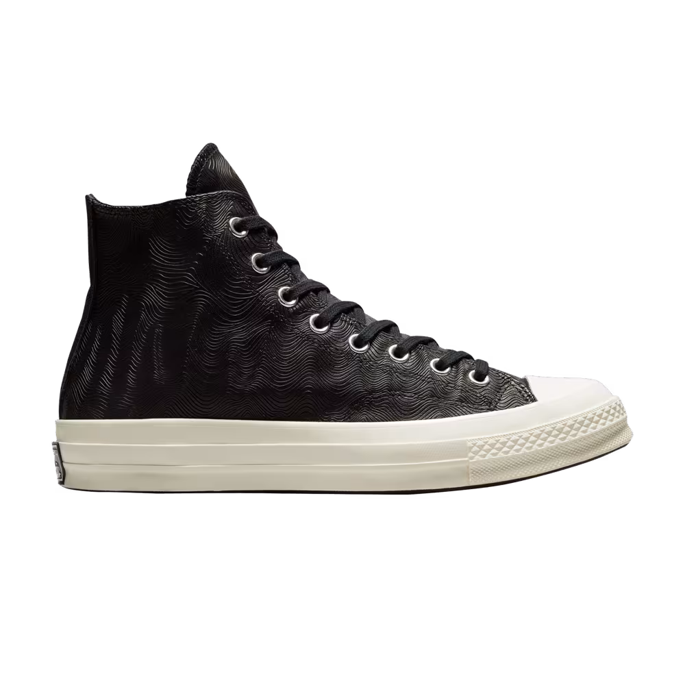 Converse Chuck 70 High Black Embossed