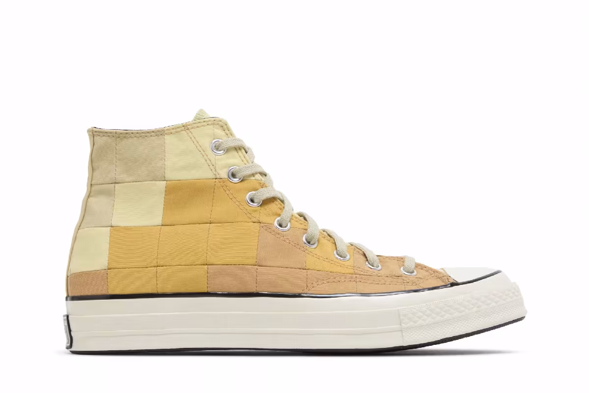 Converse Chuck 70 High Plant Color Patchwork - Gravel Egret, view 2