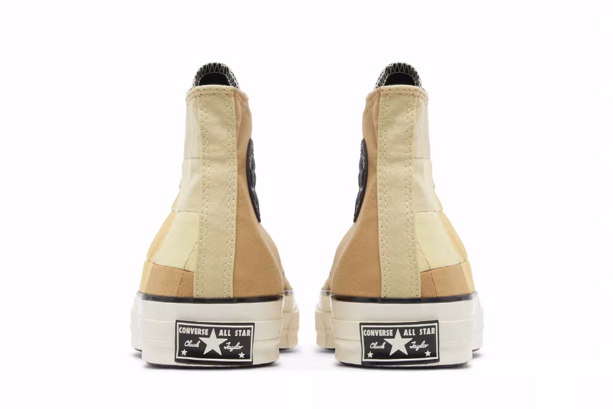 Converse Chuck 70 High Plant Color Patchwork - Gravel Egret, view 7