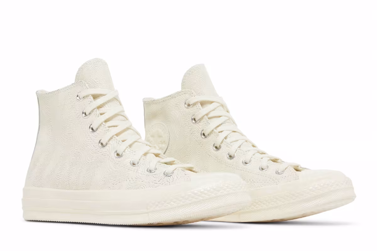 Converse Chuck 70 High Egret Embossed, view 9