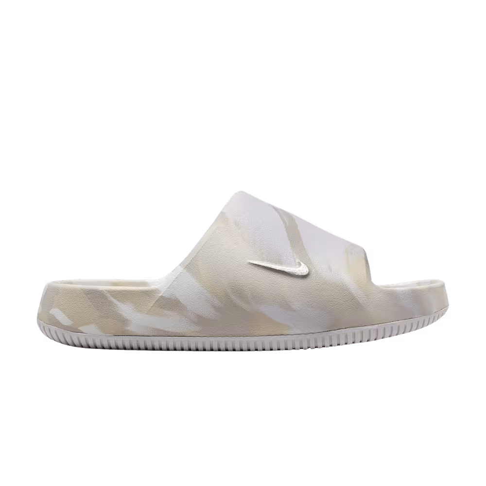 Nike Women's Calm 2.0 Marbled Slide Off White Barely Green
