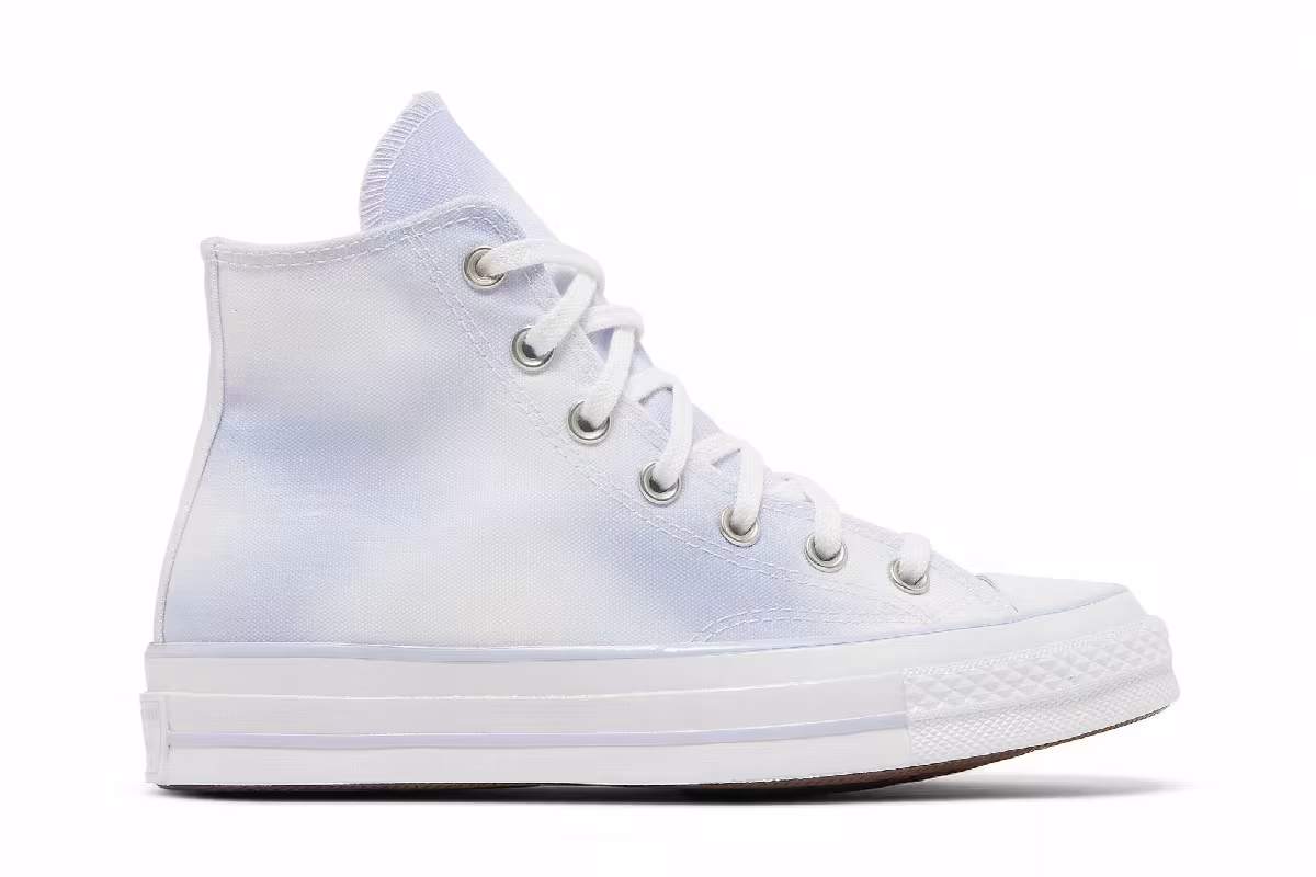 Converse Women's Chuck 70 High Muted Cloud Wash, view 2