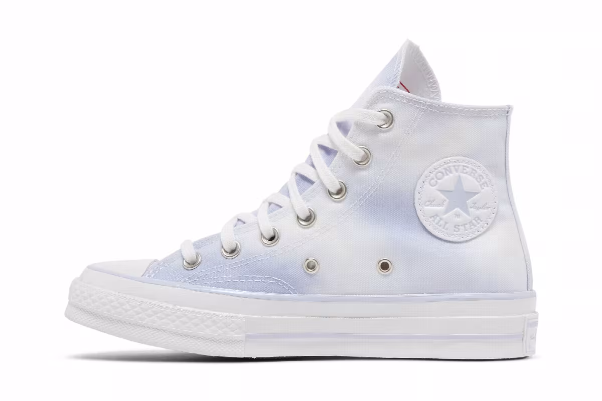 Converse Women's Chuck 70 High Muted Cloud Wash, view 4