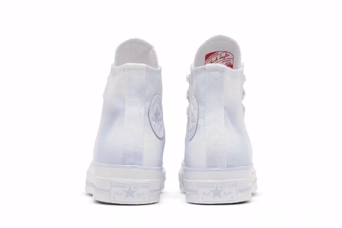 Converse Women's Chuck 70 High Muted Cloud Wash, view 7