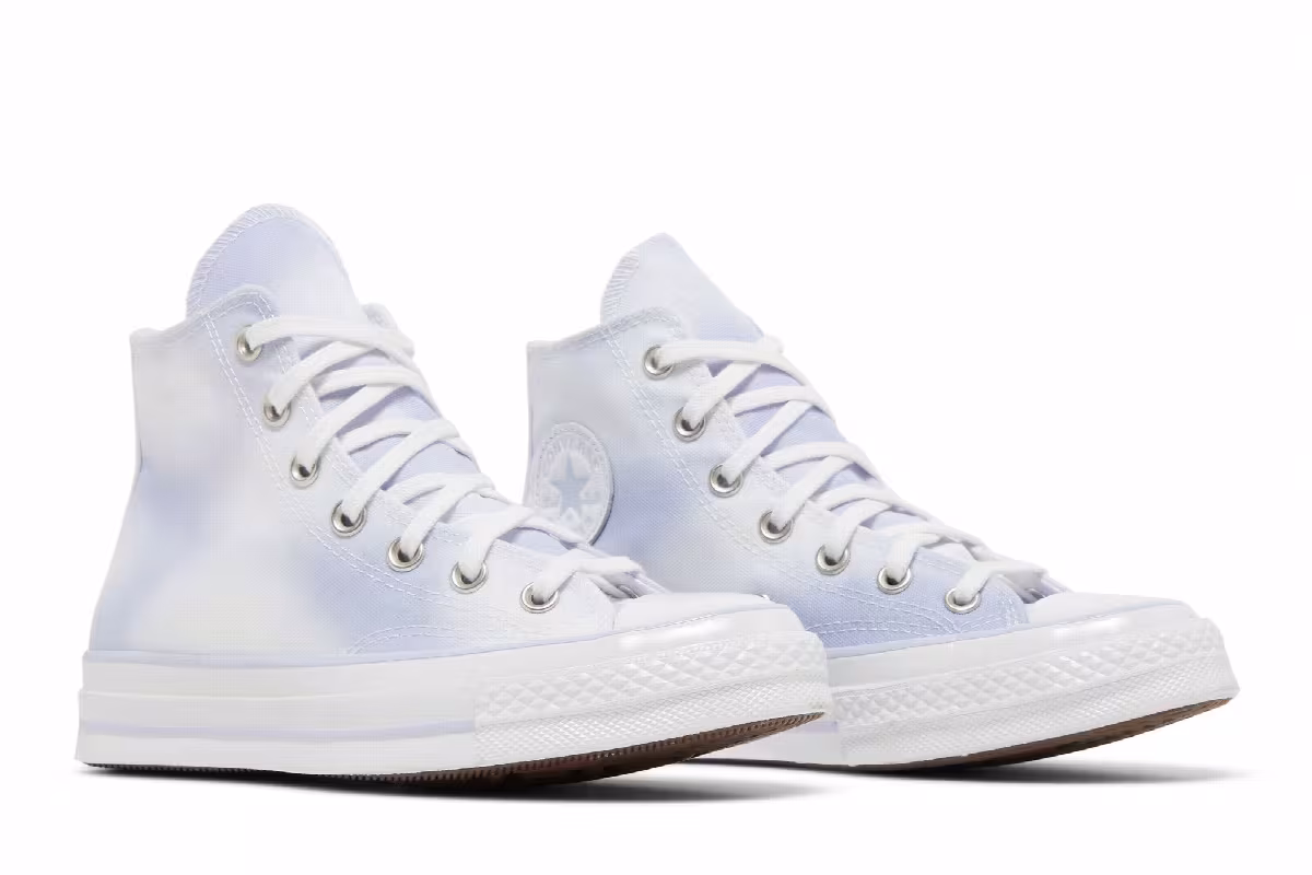 Converse Women's Chuck 70 High Muted Cloud Wash, view 9