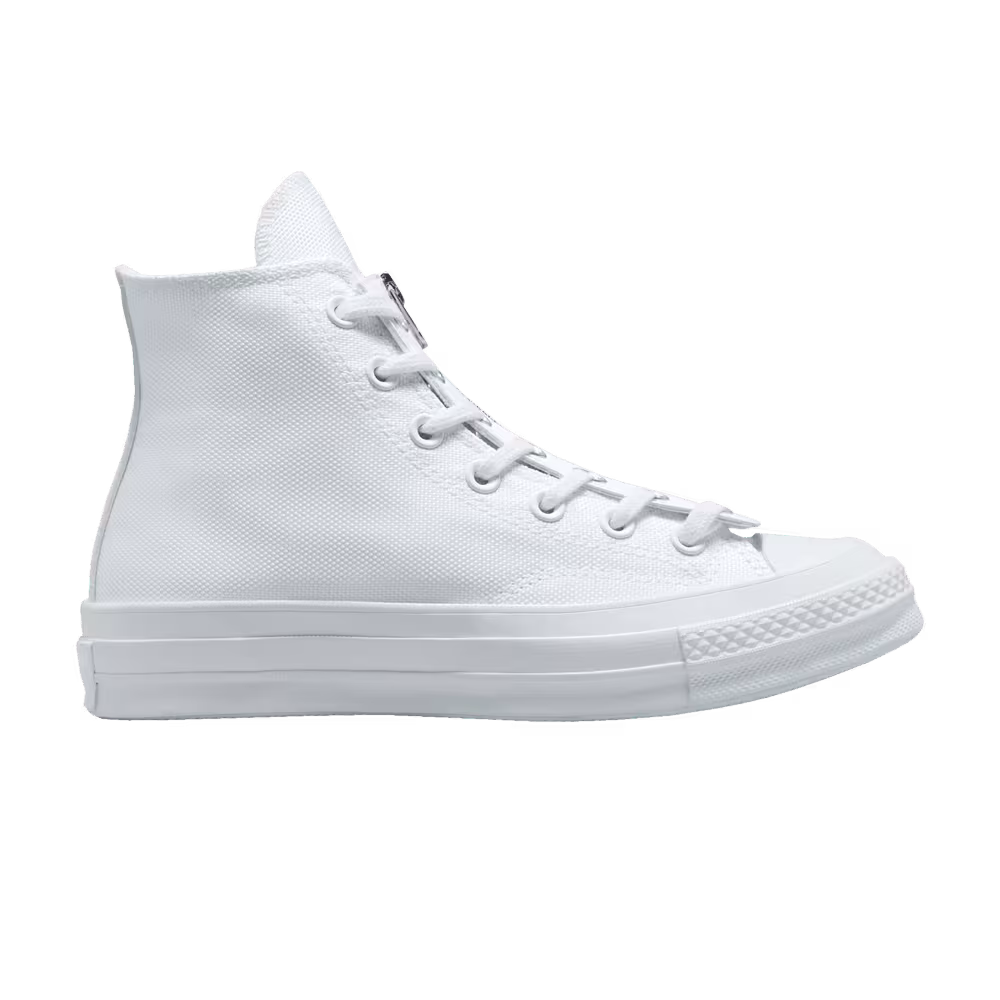 Converse Women's Chuck 70 Zip High Surface Fusion - White