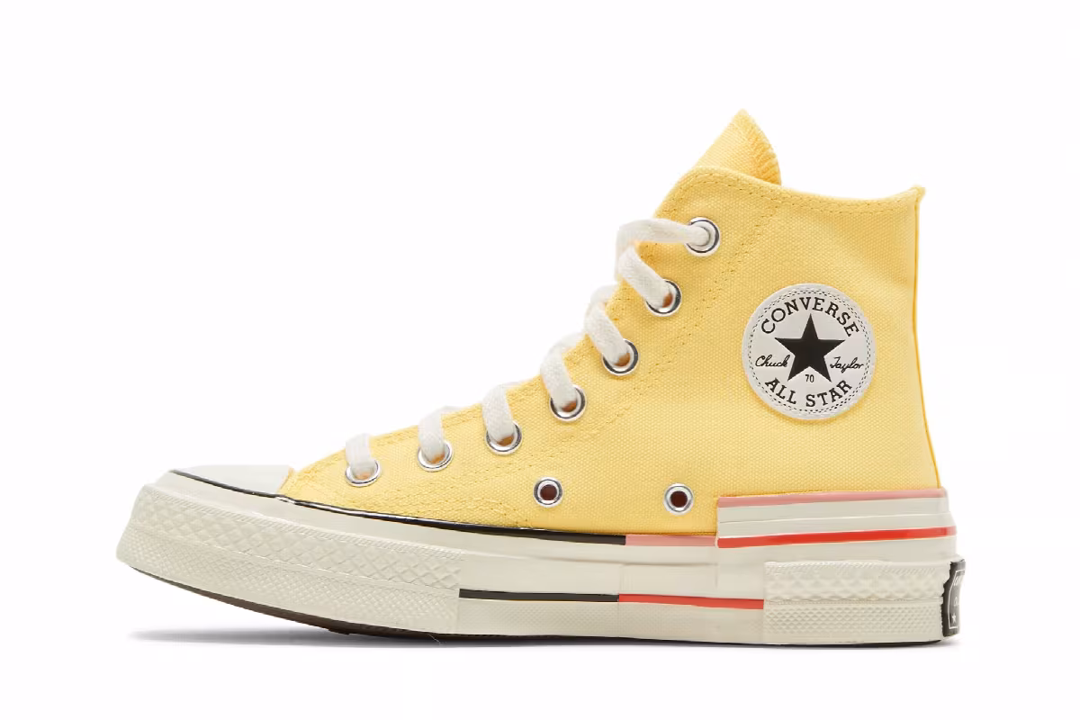 Converse Women's Chuck 70 High Citron Pulse, view 4