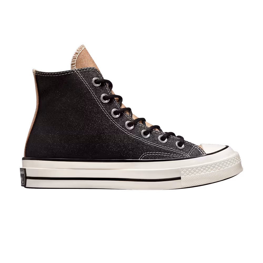 Converse Women's Chuck 70 High Icy Shine - Black
