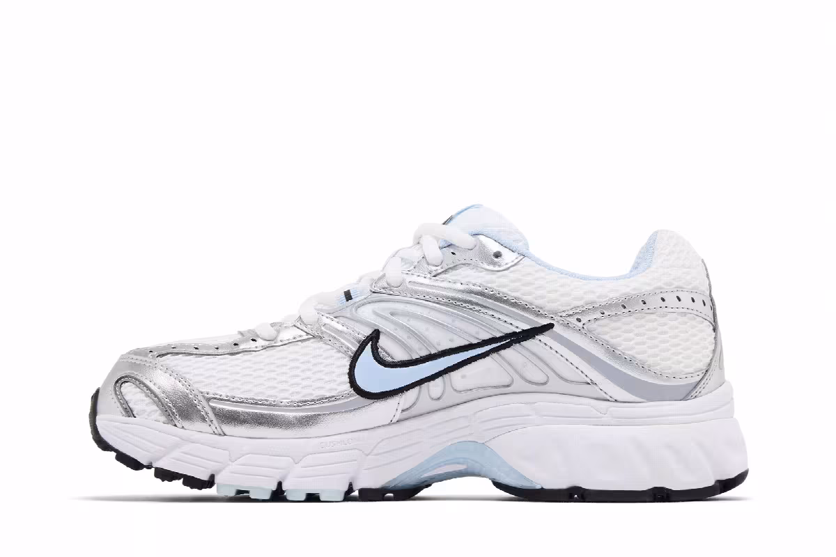 Nike Women's Air Max Moto 2K White Metallic Silver Reflective, view 4