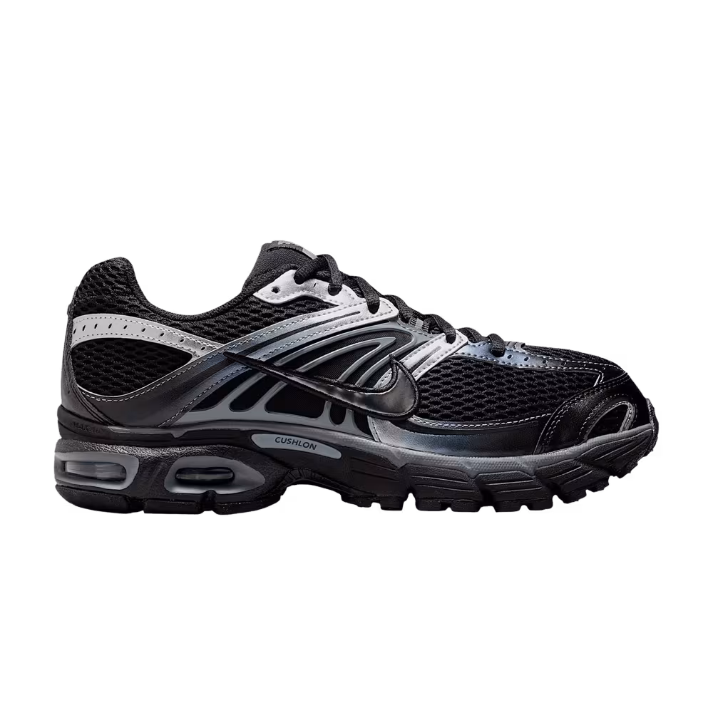 Nike Women's Air Max Moto 2k Black Metallic Silver Smoke Grey