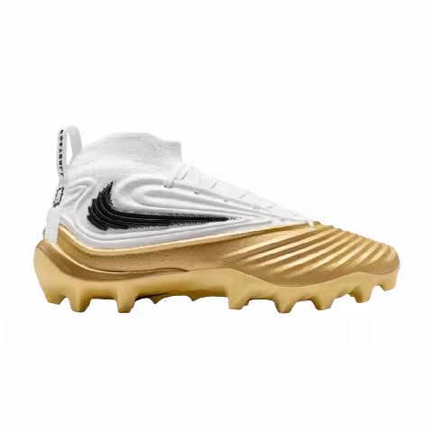 Nike Alpha Menace 5 Elite 'White Metallic Gold'